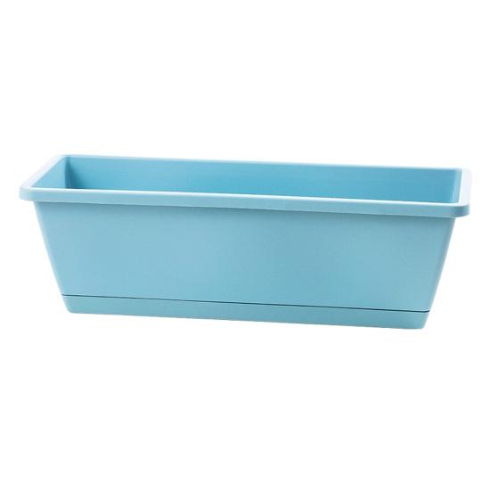 Rectangular Planter Large Plant Pot with Drainage Holes Long Planter Box with Saucer for Windowsill Vegetables Herbs Succulents M світло-синій колір
Rectangular Planter Large Plant Pot with Drainage Holes Long Planter Box with Saucer for Windowsill Vegetables Herbs Succulents M світло-синій колір