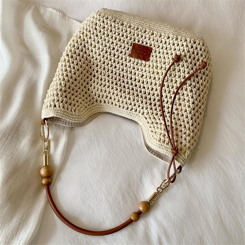 Vacati Woven Bag with Leather Round Shoulder Strap, Hollow Shoulder Bag, Summer Knitted Beach Bag for Women Work Travel Party бежевый
Vacati Woven Bag with Leather Round Shoulder Strap, Hollow Shoulder Bag, Summer Knitted Beach Bag for Women Work Travel Party бежевый
