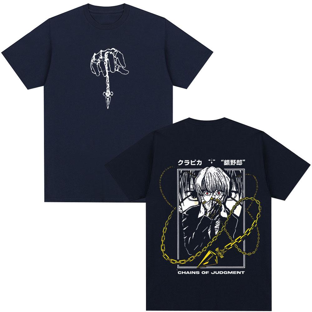 Anime Hunter X Hunter T Shirts Kurapika Unisexga Graphic Short Sleeve Tshirt Unisexs Women Clothing Casual Cotton Tshirts 3XL
Anime Hunter X Hunter T Shirts Kurapika Unisexga Graphic Short Sleeve Tshirt Unisexs Women Clothing Casual Cotton Tshirts 3XL