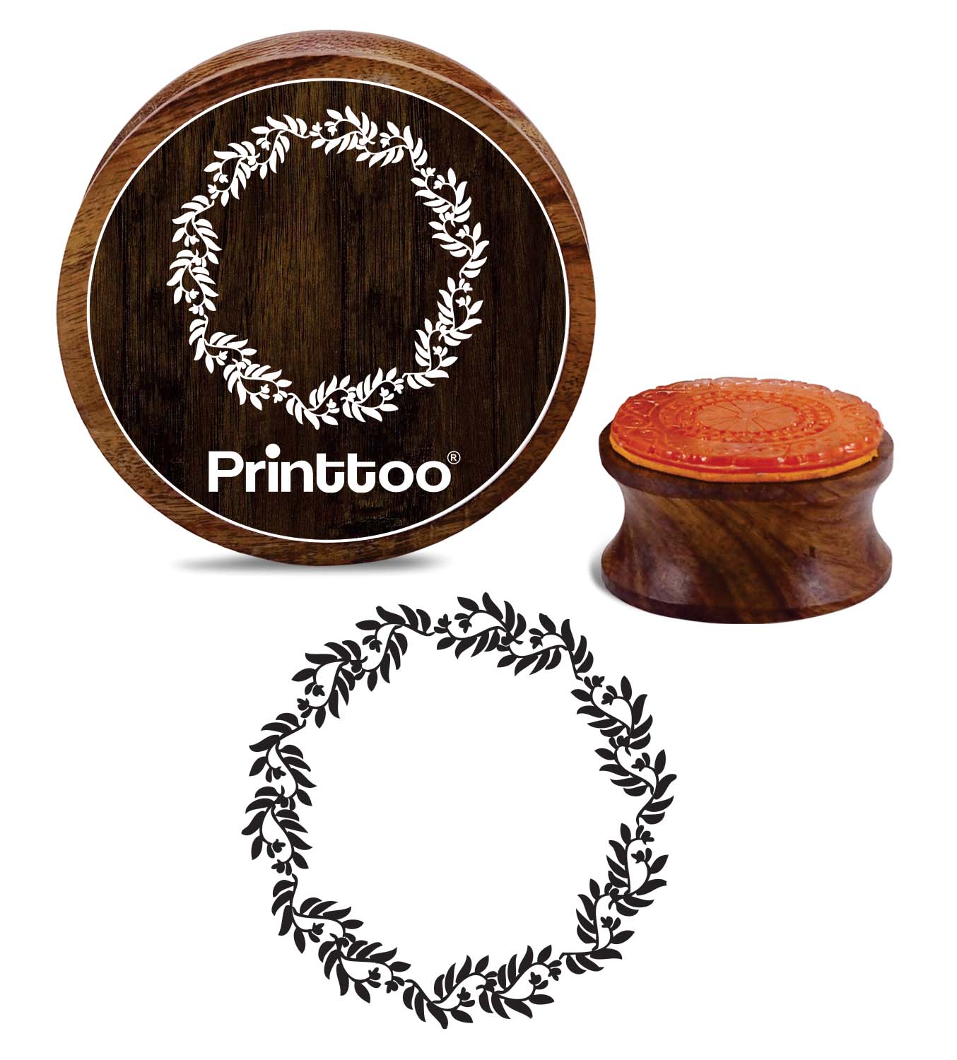 Printtoo Круглый цветочный венок Деревянный резиновый штамп Scrap-booking Craft Textile Stamps-3 2 Inch Diameter коричневый
Printtoo Круглый цветочный венок Деревянный резиновый штамп Scrap-booking Craft Textile Stamps-3 2 Inch Diameter коричневый