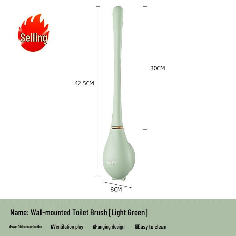 Силиконовый ершик для унитаза в форме бейсбольной биты — настенный, длинная ручка, автоматическое открытие/закрытие, без мертвых углов для уборки
Силиконовый ершик для унитаза в форме бейсбольной биты — настенный, длинная ручка, автоматическое открытие/закрытие, без мертвых углов для уборки