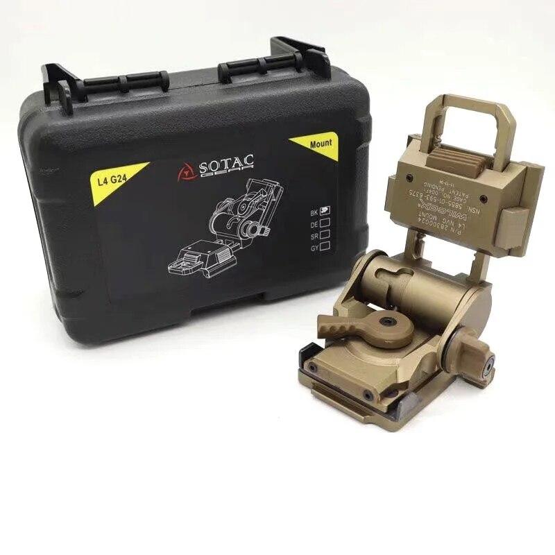 Sotac L4 G24 L4G24 NVG Wilcox Монтажний кронштейн Тримач для PVS15 PVS18 Телескопічне сидіння нічного бачення Аксесуари для швидкого розбирання L4 G24 BK
Sotac L4 G24 L4G24 NVG Wilcox Монтажний кронштейн Тримач для PVS15 PVS18 Телескопічне сидіння нічного бачення Аксесуари для швидкого розбирання L4 G24 BK