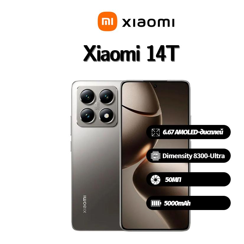 Смартфон Xiaomi 14T Global підтримує Nano-SIM+eSIM, Абсолютно новий 12GB+512GB сірий колір
Смартфон Xiaomi 14T Global підтримує Nano-SIM+eSIM, Абсолютно новий 12GB+512GB сірий колір