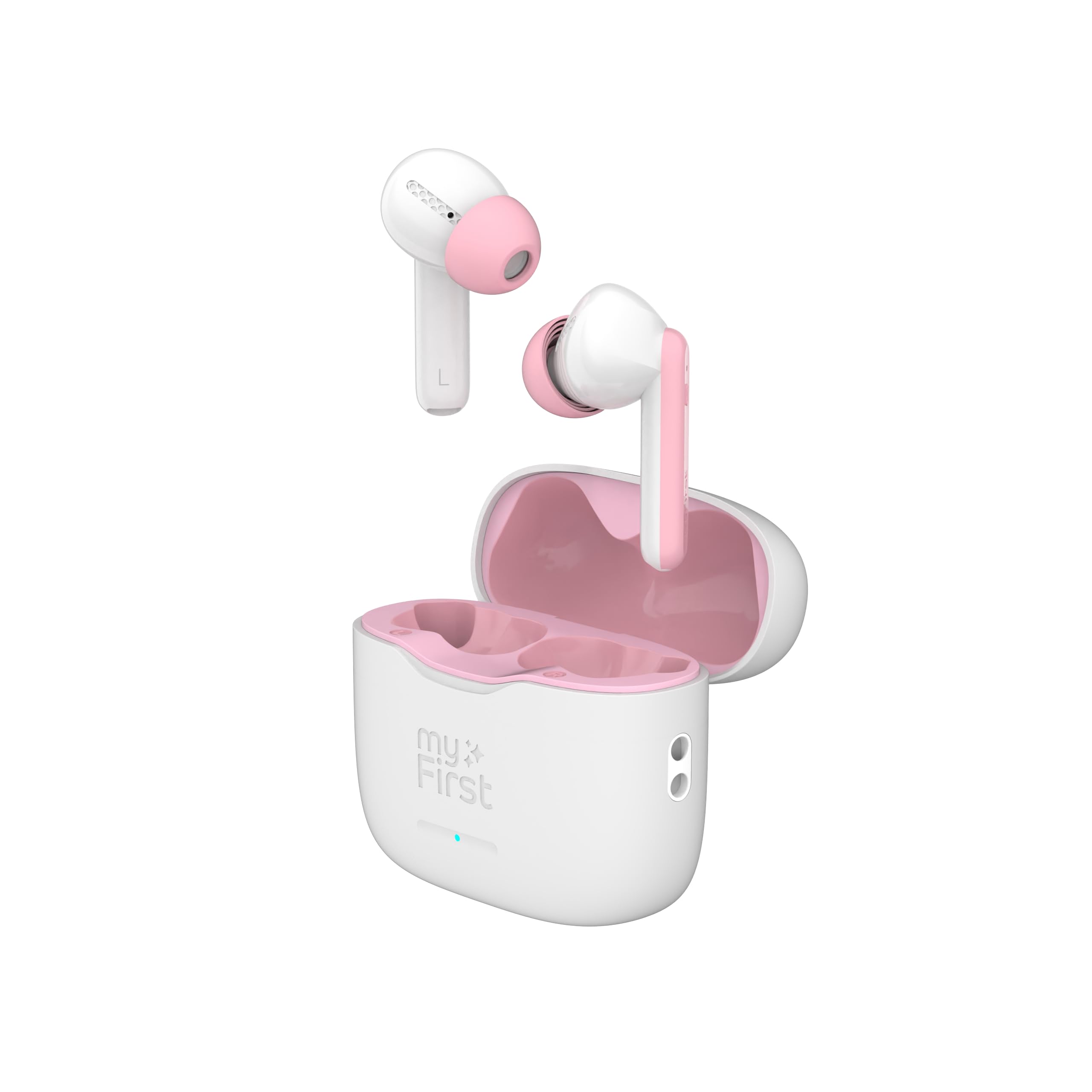 myFirst Carebuds Earphones with Volume Automatic Transparency Touch Clear and Hand Strap Kids In-Ear Limit, Mode, Controls, Safe, Audio, Anti-Drop
myFirst Carebuds Earphones with Volume Automatic Transparency Touch Clear and Hand Strap Kids In-Ear Limit, Mode, Controls, Safe, Audio, Anti-Drop
