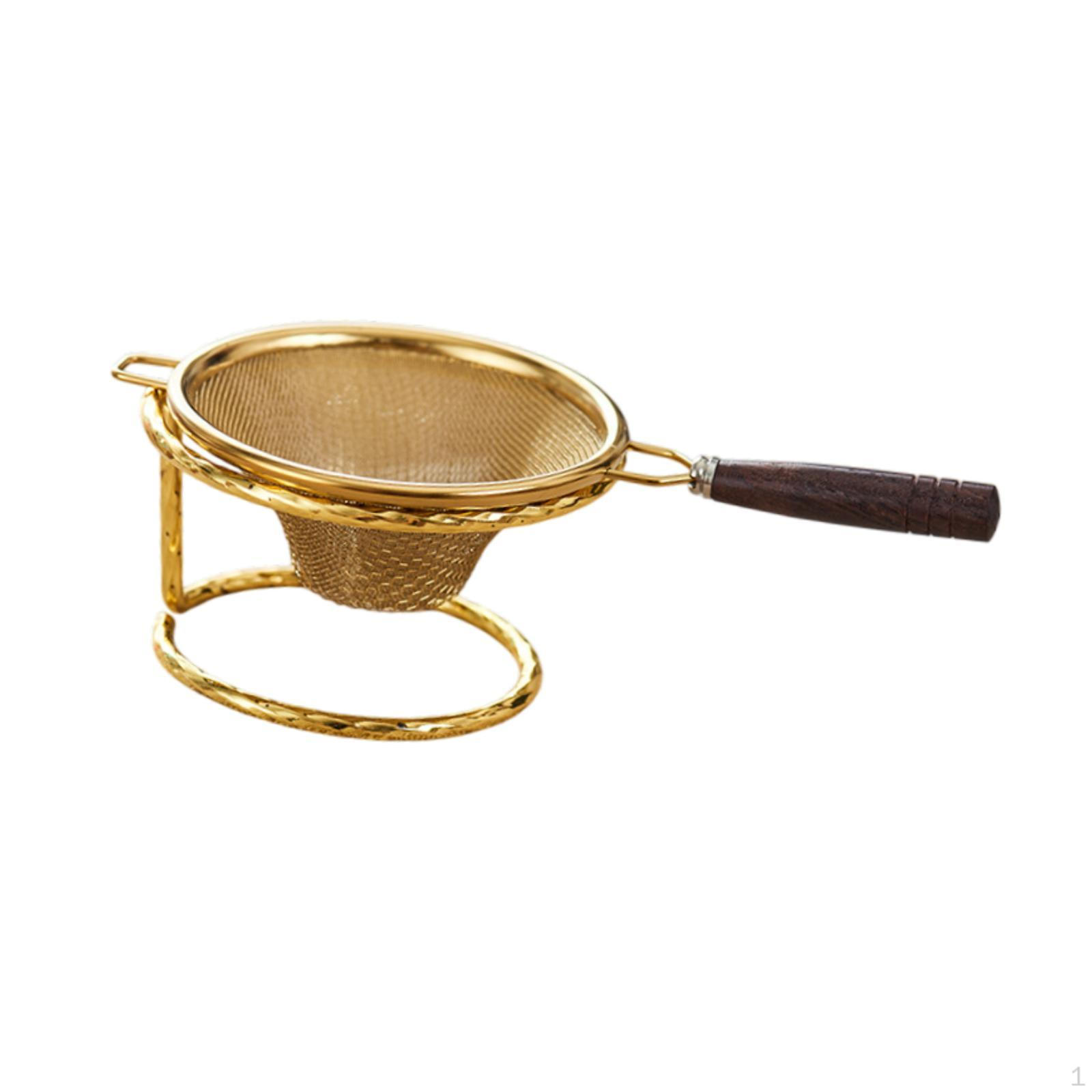 Tea Strainer Colander Tool with Handle Accessories Lightweight Ball Infuser for Kung Fu Gold
Tea Strainer Colander Tool with Handle Accessories Lightweight Ball Infuser for Kung Fu Gold