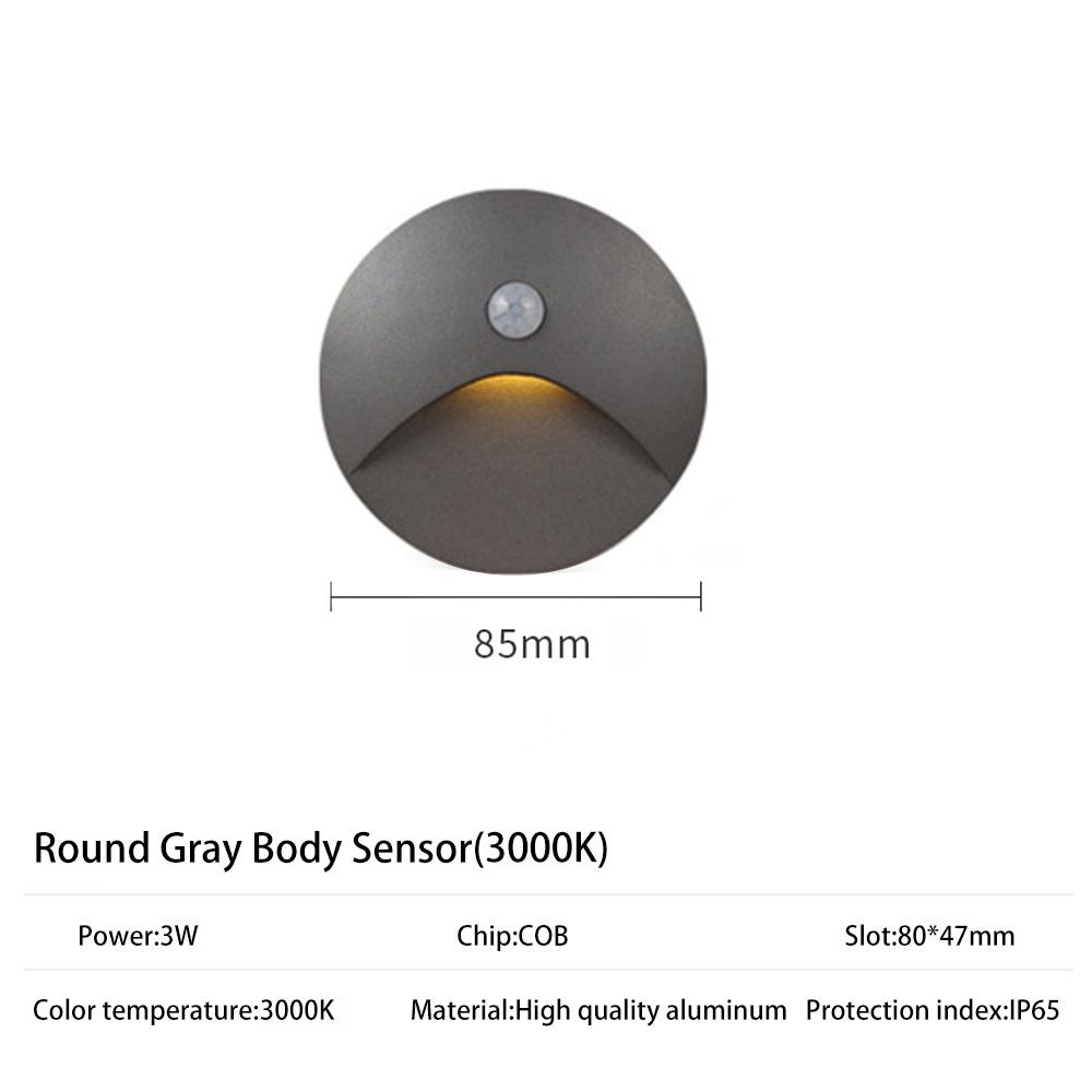 AC 85-265V LED Stair Light with Motion Sensor Switch Cold White 6000K Warm Light 3000k Recessed Wall Light for Step Lighting
AC 85-265V LED Stair Light with Motion Sensor Switch Cold White 6000K Warm Light 3000k Recessed Wall Light for Step Lighting