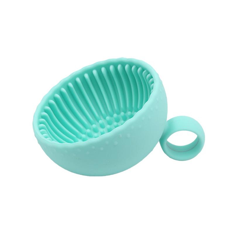 1pc Silicone Makeup Brush Cleaner Bowl with Scrubber Pad for Eyebrow, Blush, Facial & Eye Brushes зелёный
1pc Silicone Makeup Brush Cleaner Bowl with Scrubber Pad for Eyebrow, Blush, Facial & Eye Brushes зелёный