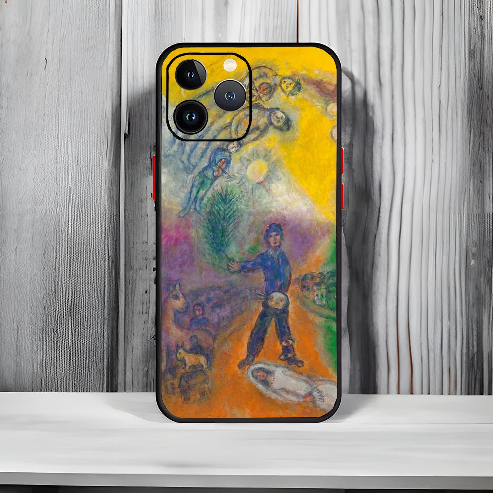 Modern Art M-Marc Chagall Ar Phone Case Black Matte Thin Phone Case For iPhone17 16 15 14 13 ProMax iphone17air
Modern Art M-Marc Chagall Ar Phone Case Black Matte Thin Phone Case For iPhone17 16 15 14 13 ProMax iphone17air