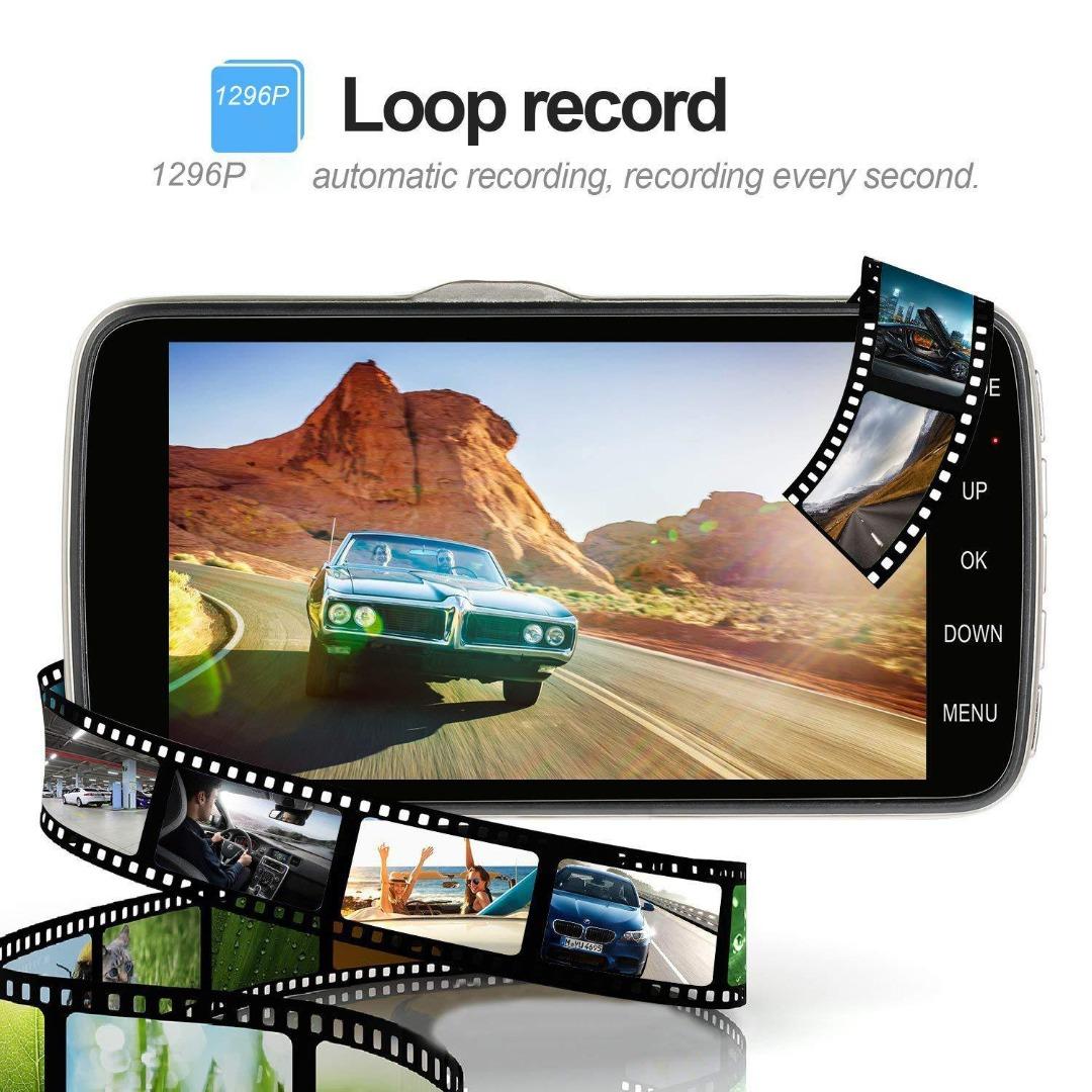 Pdtoweb Автомобильный видеорегистратор HD 4-дюймовый двойной объектив для вождения рекордер ночного видения камера заднего вида
Pdtoweb Автомобильный видеорегистратор HD 4-дюймовый двойной объектив для вождения рекордер ночного видения камера заднего вида