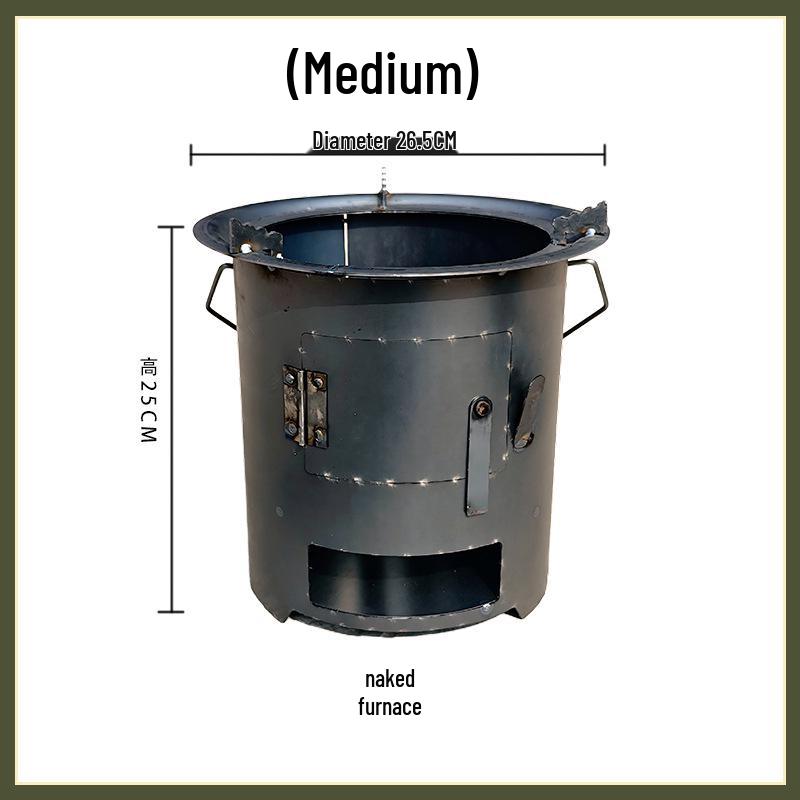 Multi-Functional Outdoor Firewood and Charcoal Stove for Cooking, Tea, and Barbecue
Multi-Functional Outdoor Firewood and Charcoal Stove for Cooking, Tea, and Barbecue