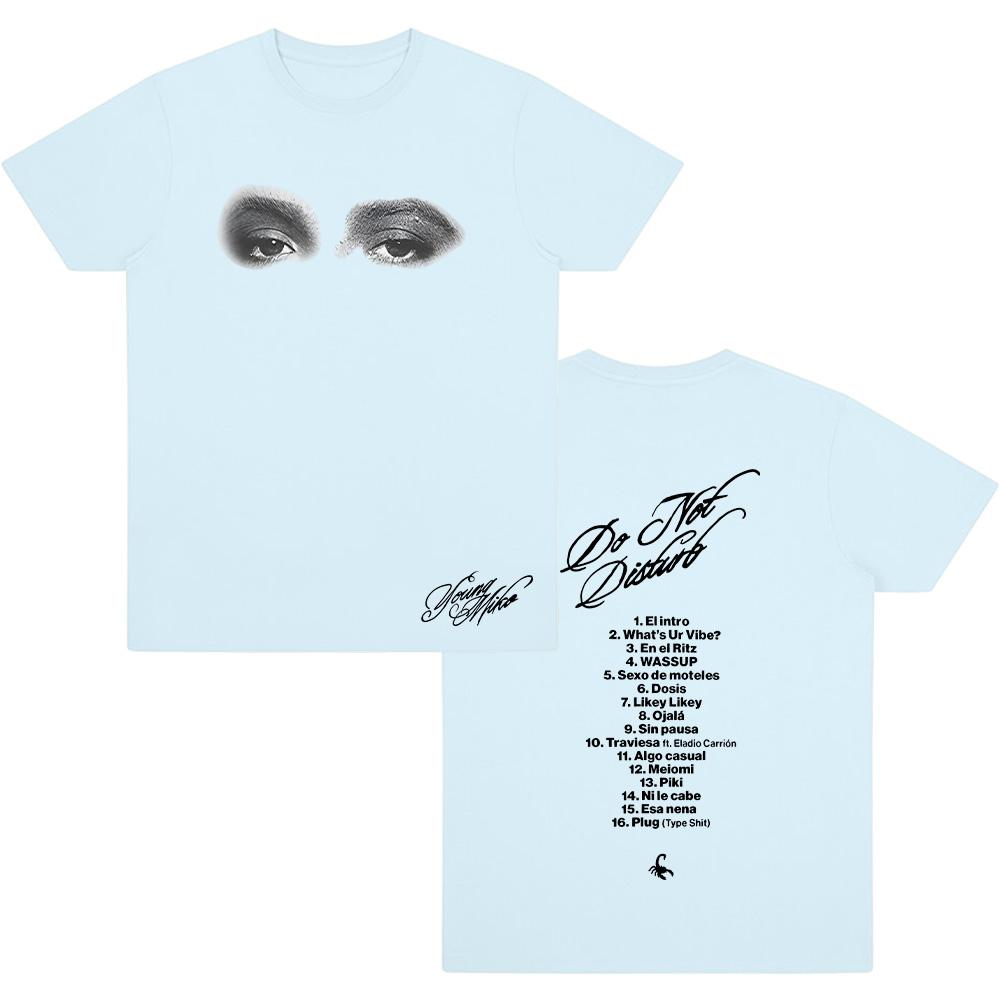 Young Miko Do Not Disturb Tour Tee for Men Women Vintage Pure Cotton Top Round Neck T Shirt Classic Clothing O-neck Short Sleeve Tops L світло-синій колір
Young Miko Do Not Disturb Tour Tee for Men Women Vintage Pure Cotton Top Round Neck T Shirt Classic Clothing O-neck Short Sleeve Tops L світло-синій колір
