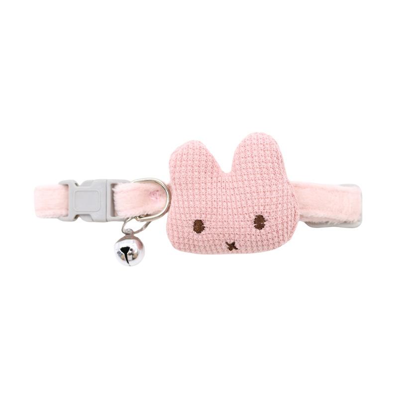 Милый кошачий колокольчик, ошейник для питомца, мультяшный ошейник с кроликом и цветком, товары для питомцев, ошейник для собаки розовый
Милый кошачий колокольчик, ошейник для питомца, мультяшный ошейник с кроликом и цветком, товары для питомцев, ошейник для собаки розовый