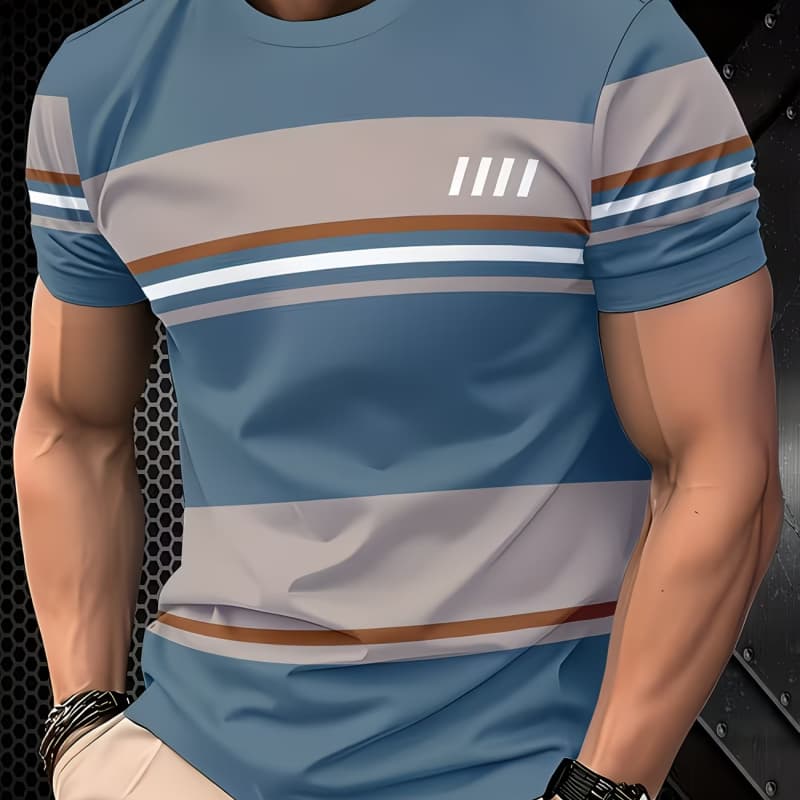 Round neck short-sleeved T-shirt top, comfortable and breathable fabric, casual and sports style S
Round neck short-sleeved T-shirt top, comfortable and breathable fabric, casual and sports style S