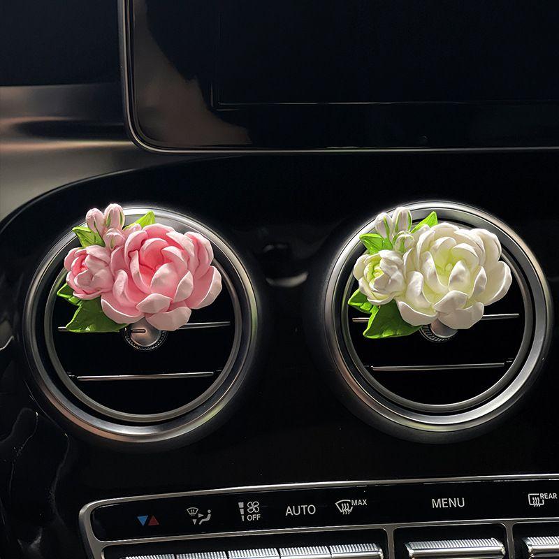Flower Diffuser Stone Jasmine Car Air Freshener Vent Decoration Perfume Fragrance for Girls Car Interior Accessories New White Jasmine (Unscented)
Flower Diffuser Stone Jasmine Car Air Freshener Vent Decoration Perfume Fragrance for Girls Car Interior Accessories New White Jasmine (Unscented)