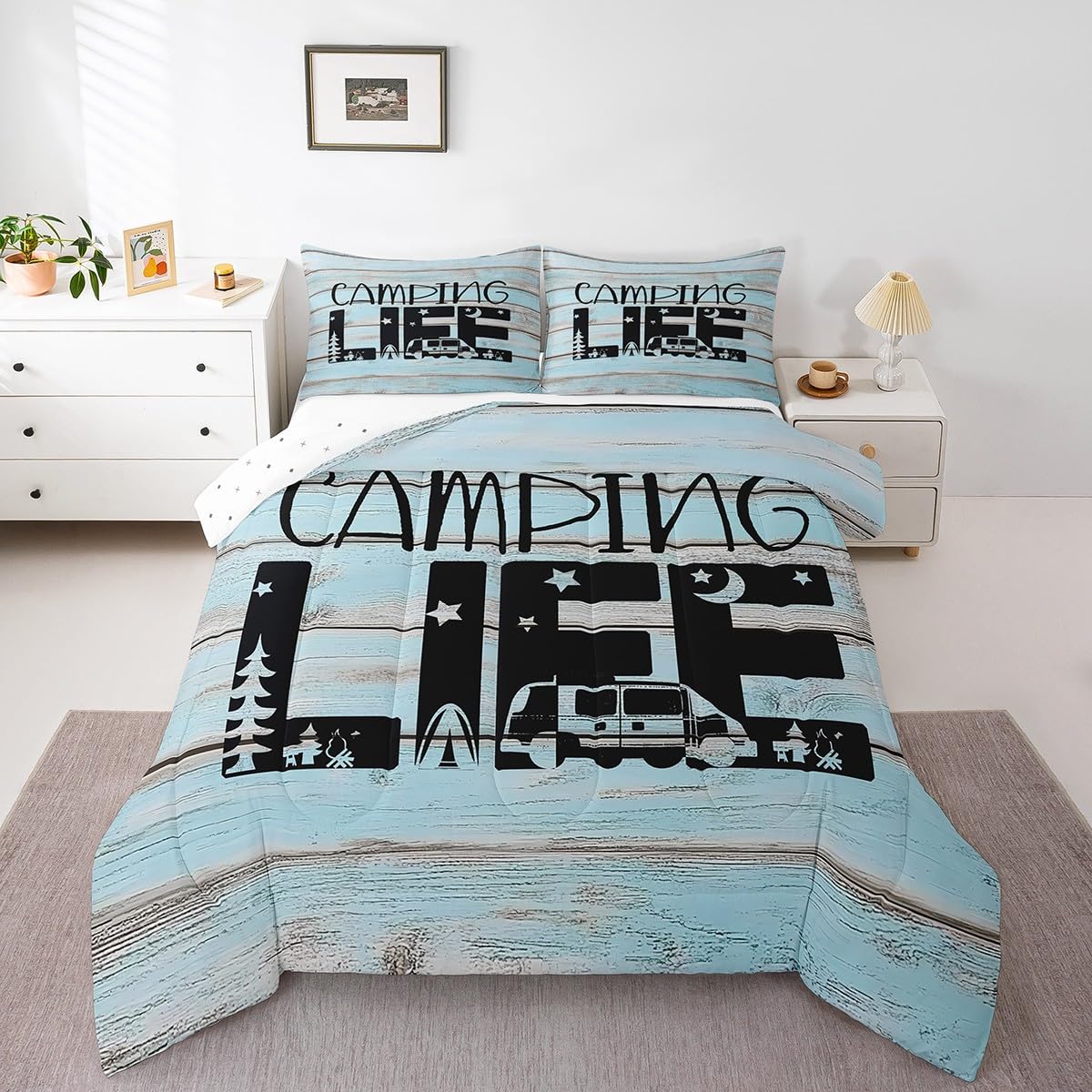 Erosebridal Lake House Decor Bedding Set For The Home Twin Size Rustic Farmhouse Cabin Lodge Comforter Gift Lover,Lake Paddle Boat Quilt Duv 155x200cm
Erosebridal Lake House Decor Bedding Set For The Home Twin Size Rustic Farmhouse Cabin Lodge Comforter Gift Lover,Lake Paddle Boat Quilt Duv 155x200cm