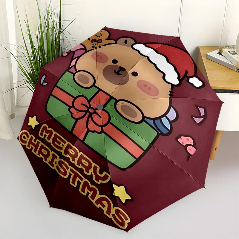 Capybara Themed Travel Umbrella-8 Ribs Automatic Opening and Closing, Portable Folding Design, Compact and Stylish Umbrella Suitable for Out
Capybara Themed Travel Umbrella-8 Ribs Automatic Opening and Closing, Portable Folding Design, Compact and Stylish Umbrella Suitable for Out