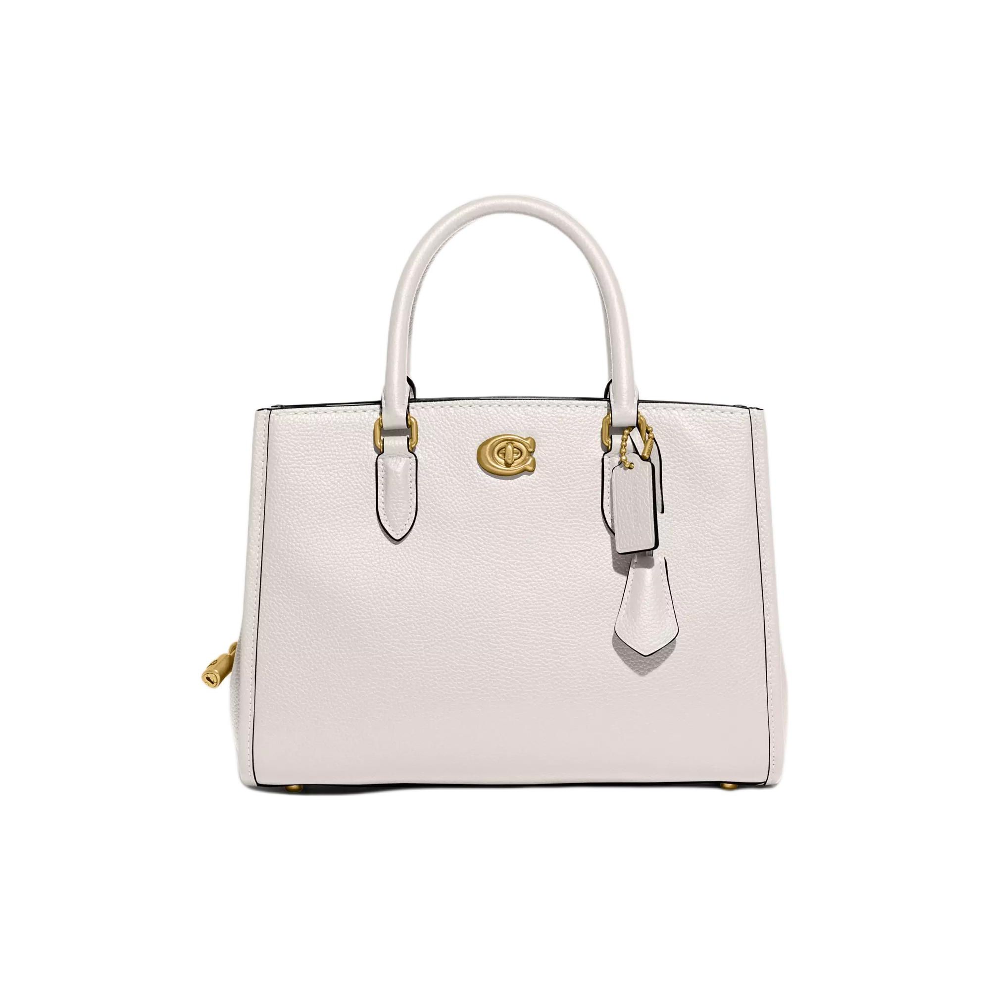 Coach Brooke 27 Logo Leather Tote Bag Women Tote Bags White CE732-B4HA Basic Set (Bag+Dust Bag)
Coach Brooke 27 Logo Leather Tote Bag Women Tote Bags White CE732-B4HA Basic Set (Bag+Dust Bag)