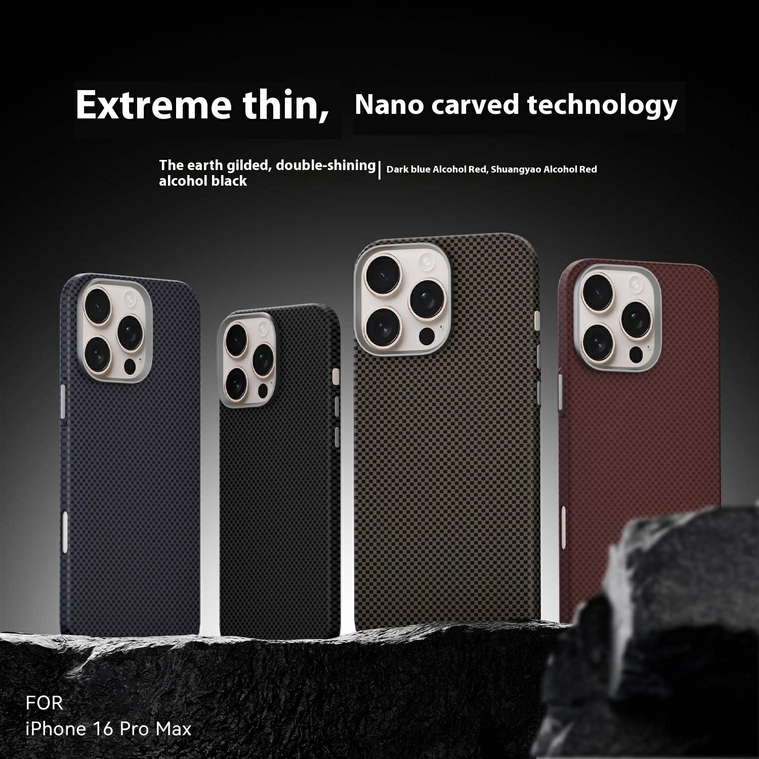 GKK For iPhone 16 Pro Max Case Compatible with MagSafe PC+TPU Ultra Thin Phone Cover Black
GKK For iPhone 16 Pro Max Case Compatible with MagSafe PC+TPU Ultra Thin Phone Cover Black