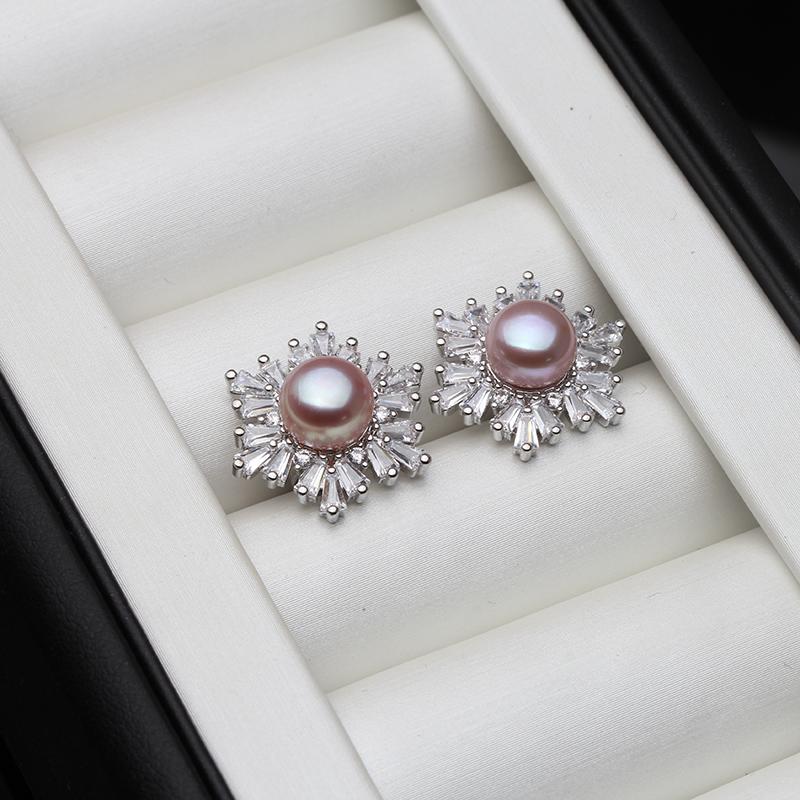 Real Silver 925 Fine Pearl Earrings Woman,Bridal White Natural Freshwater Jewelry Pearl Earring Wife Mother Birthday Gift Pink
Real Silver 925 Fine Pearl Earrings Woman,Bridal White Natural Freshwater Jewelry Pearl Earring Wife Mother Birthday Gift Pink