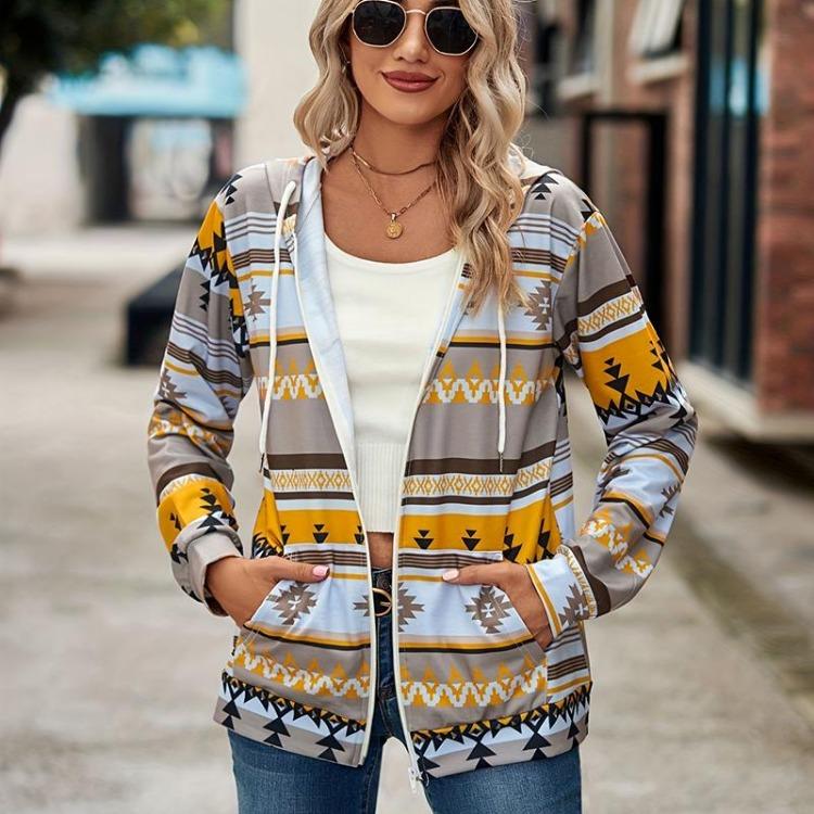 Женский осенний худи с длинным рукавом и капюшоном, геометрический узор, на молнии S жёлтый
Женский осенний худи с длинным рукавом и капюшоном, геометрический узор, на молнии S жёлтый