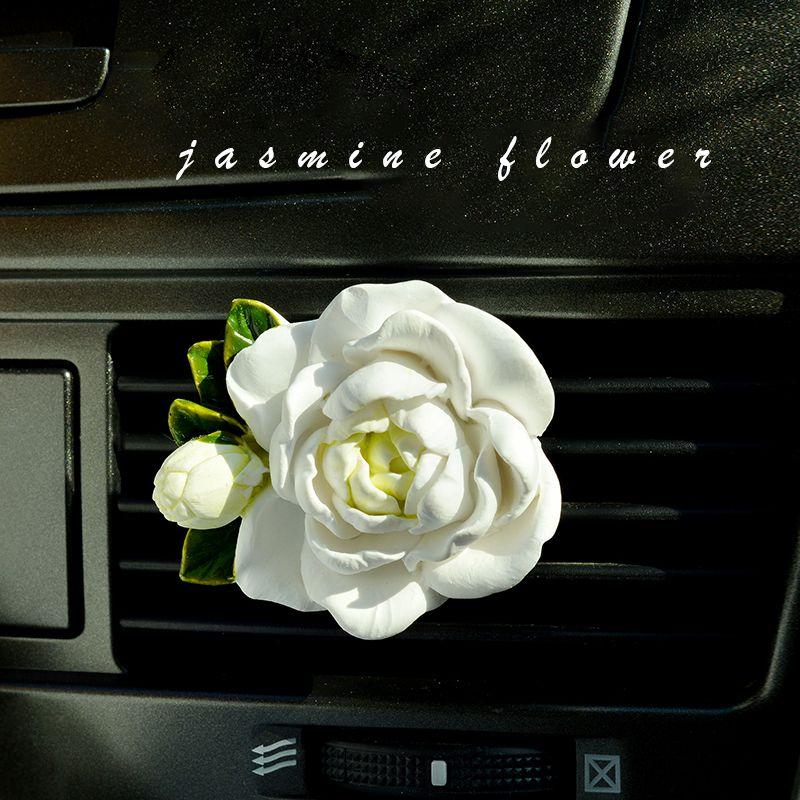 Jasmine Car Air Freshener Diffuser Stone for Air Conditioning Vent, Fragrance Decoration, Odor Removal, Car Perfume Interior Ornament Default
Jasmine Car Air Freshener Diffuser Stone for Air Conditioning Vent, Fragrance Decoration, Odor Removal, Car Perfume Interior Ornament Default
