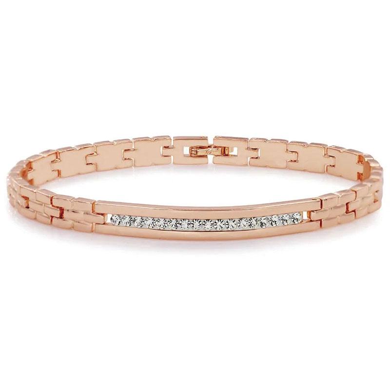 MxGxFam ( 19.5 Cm X 6 Mm ) Gold Plated 18 K Rose 24 K Crystals Watch Bracelet for Women Men Fashion Jewelry New Good Quality 19.5cm
MxGxFam ( 19.5 Cm X 6 Mm ) Gold Plated 18 K Rose 24 K Crystals Watch Bracelet for Women Men Fashion Jewelry New Good Quality 19.5cm