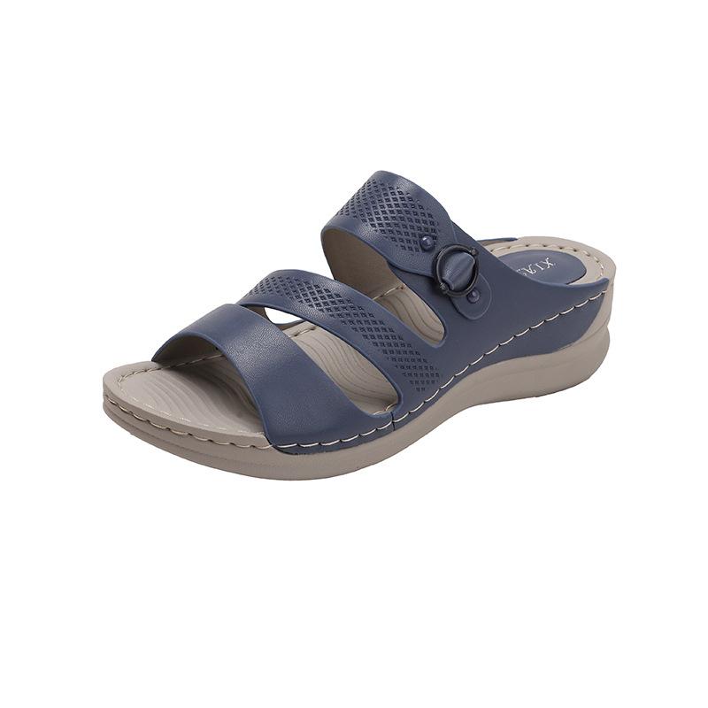 Уличные тапочки женские универсальные сандалии на плоской платформе с мягкой подошвой 42
Уличные тапочки женские универсальные сандалии на плоской платформе с мягкой подошвой 42