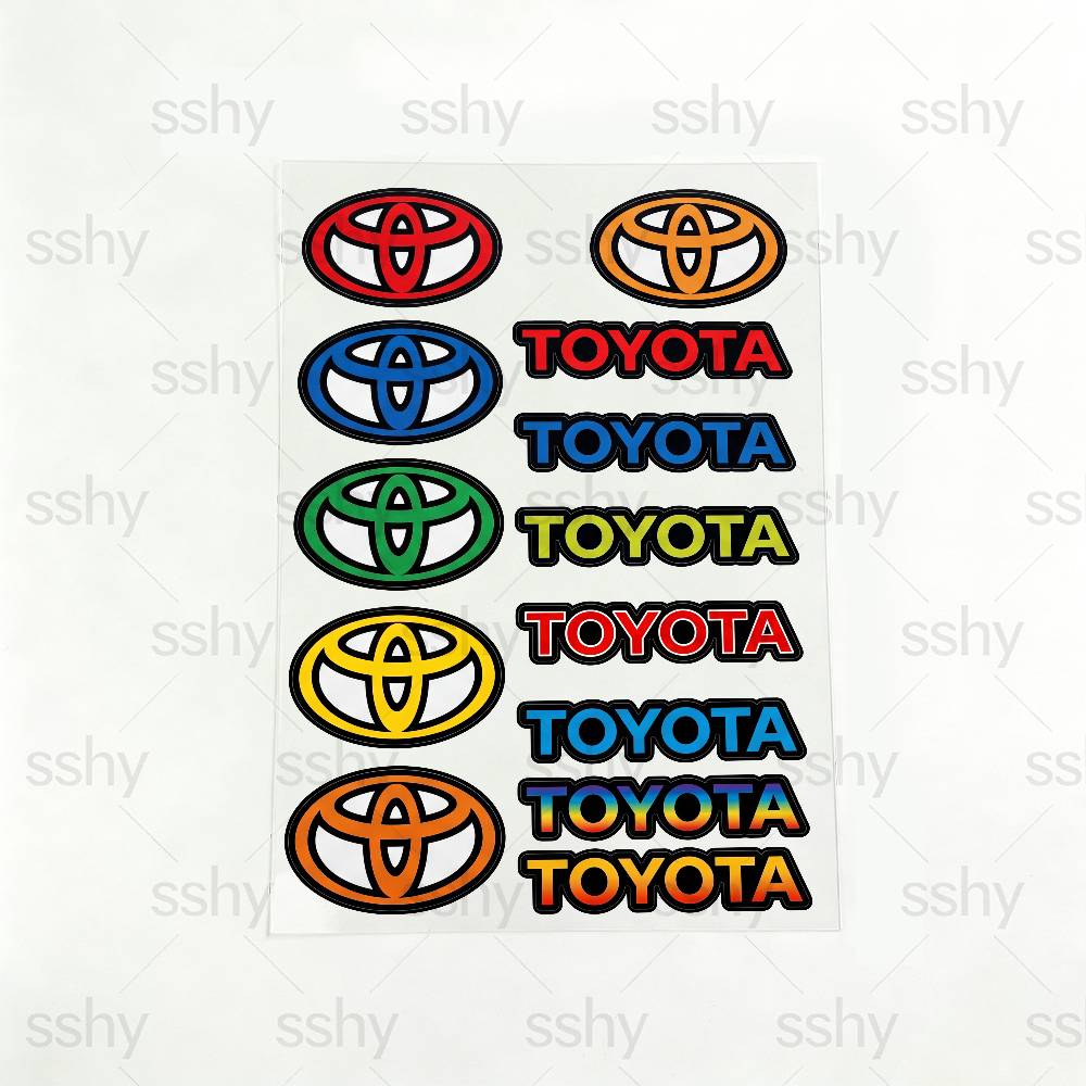 FOR TOYOTA TRO GR All Purpose Reflective Waterproof Scratch Blocker Decal Car Bike Helmet Cup Refrigerator Decorative Stickers 20x30cm
FOR TOYOTA TRO GR All Purpose Reflective Waterproof Scratch Blocker Decal Car Bike Helmet Cup Refrigerator Decorative Stickers 20x30cm