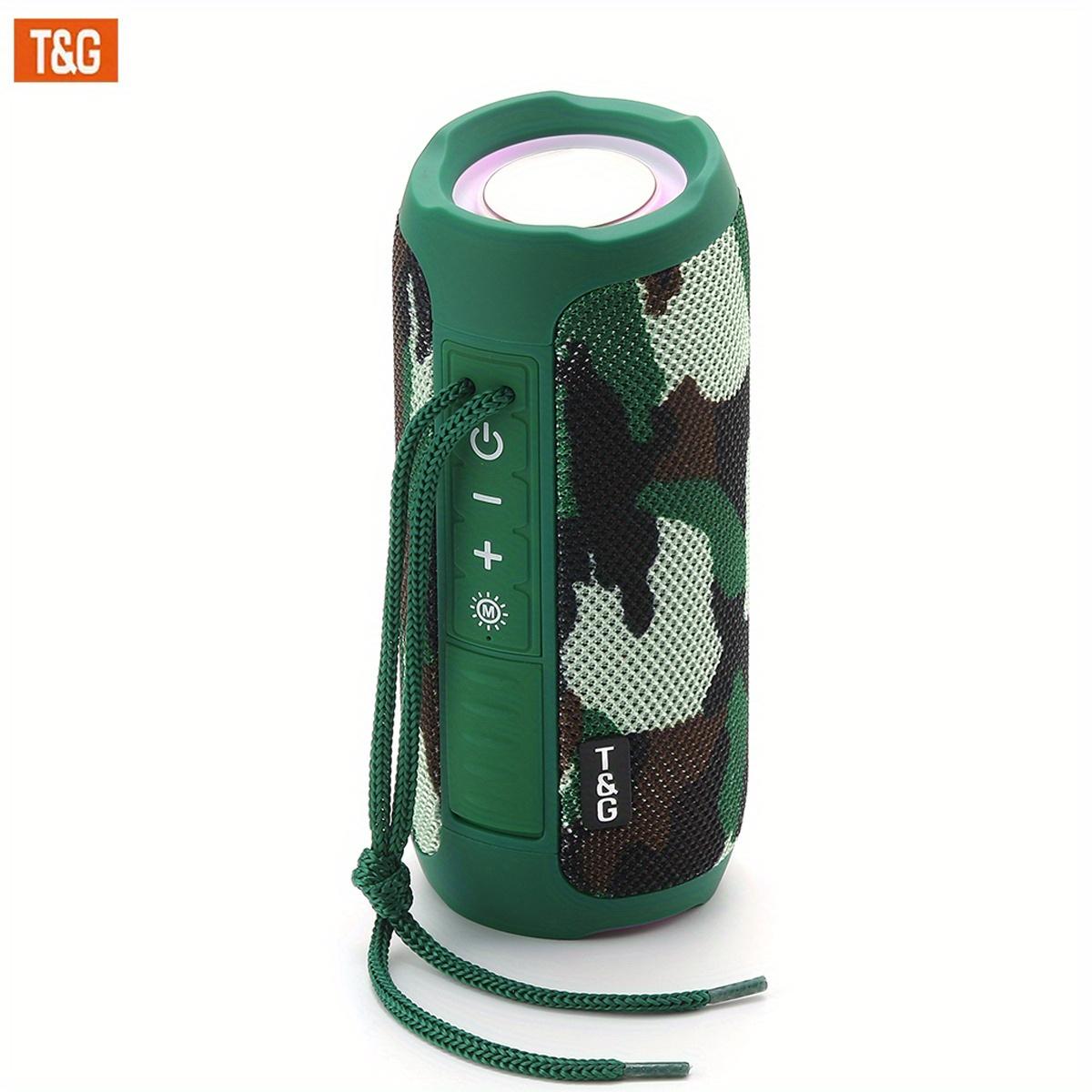 T&G227 Wireless Bluetooth Speakers Portable BT Speaker With Stereo Sound & IPX6 Waterproof Showerproof For Party Beach Camping камуфляжний
T&G227 Wireless Bluetooth Speakers Portable BT Speaker With Stereo Sound & IPX6 Waterproof Showerproof For Party Beach Camping камуфляжний