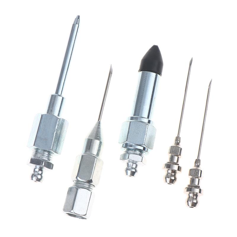 5/7Pcs Grease Gun Needle Accessory Set Dispenser Rubber Coupler Adapter Injector Detachable Nozzles For Narrow Tight Spaces 5Pcs
5/7Pcs Grease Gun Needle Accessory Set Dispenser Rubber Coupler Adapter Injector Detachable Nozzles For Narrow Tight Spaces 5Pcs