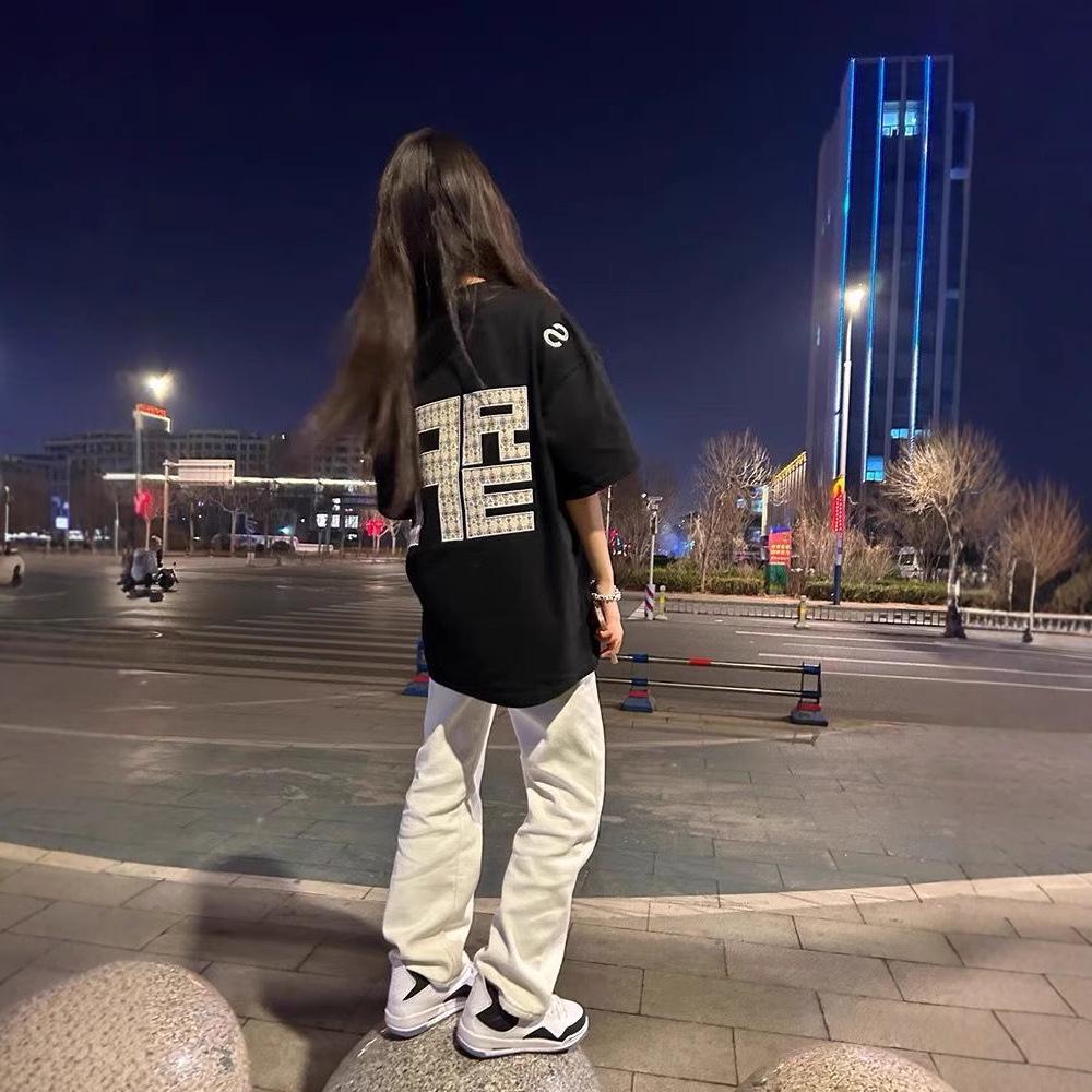 2025 Women s Pure Cotton Streetwear Heavyweight Short Sleeve T-shirt with Applique Embroidery Large серый
2025 Women s Pure Cotton Streetwear Heavyweight Short Sleeve T-shirt with Applique Embroidery Large серый