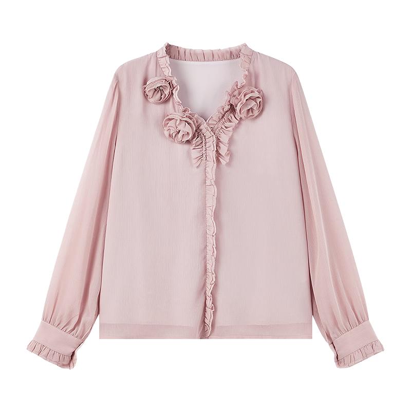 Autumn Water Yiren Romantic Chiffon Lace Top L
Autumn Water Yiren Romantic Chiffon Lace Top L