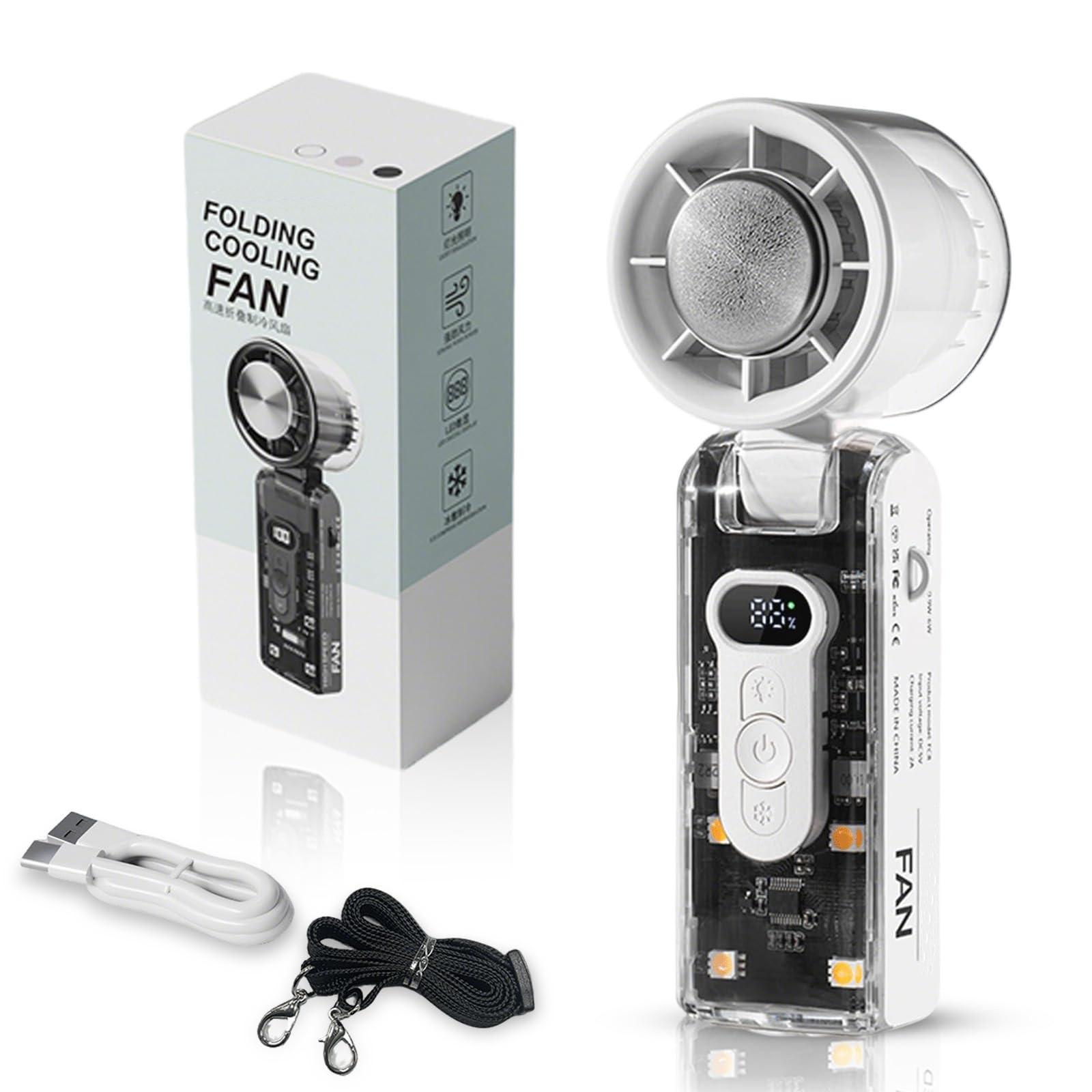 Handheld Fan With Instant Plate And LED Light, High Speed Folding Fan One Size белый
Handheld Fan With Instant Plate And LED Light, High Speed Folding Fan One Size белый