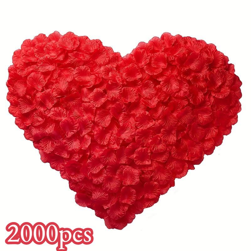 2000pcs Artificial Rose Petals for Wedding, Red Romantic Party Decor, Reusable for Proposal Anniversary Valentine s Day червоний
2000pcs Artificial Rose Petals for Wedding, Red Romantic Party Decor, Reusable for Proposal Anniversary Valentine s Day червоний