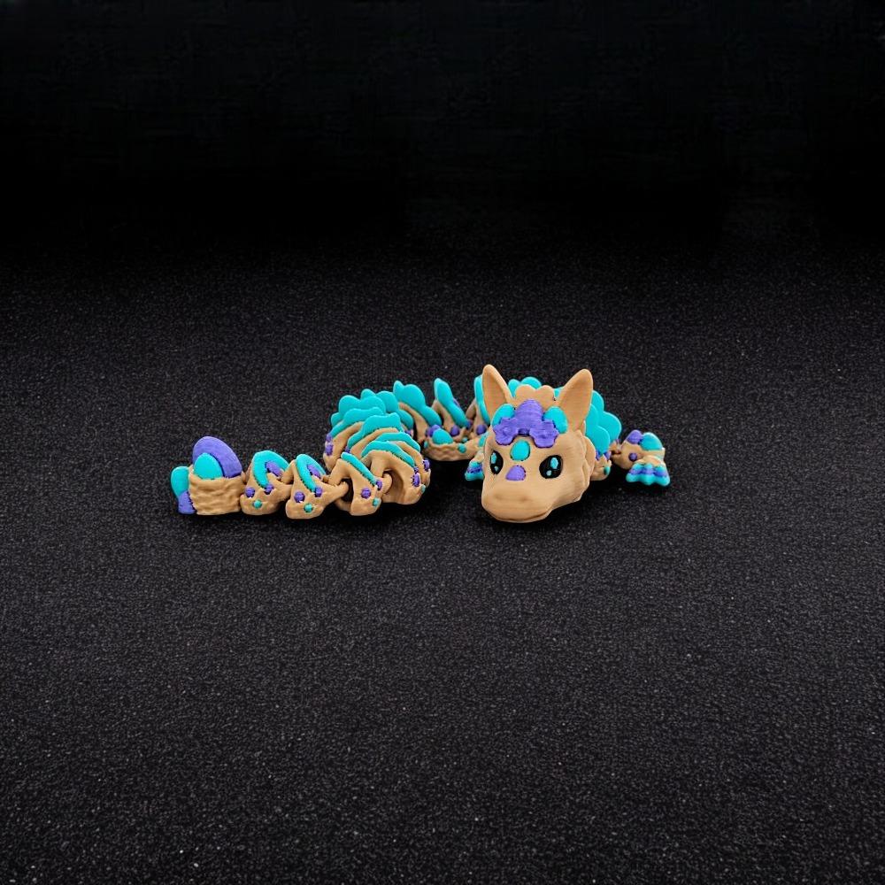 Cartoon 3D Rotatable Articulated Dragon 3D Articulated Dragon Toys Landscaping Decoration
Cartoon 3D Rotatable Articulated Dragon 3D Articulated Dragon Toys Landscaping Decoration