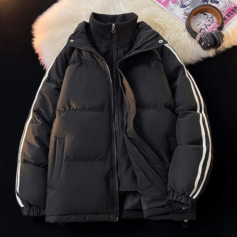 Fake Two-piece Cotton-padded Clothes with Pull-up Stand-up Neck Cotton-padded Clothes for Men s Autumn and Winter, Piled and Thickened 3XL чорний
Fake Two-piece Cotton-padded Clothes with Pull-up Stand-up Neck Cotton-padded Clothes for Men s Autumn and Winter, Piled and Thickened 3XL чорний