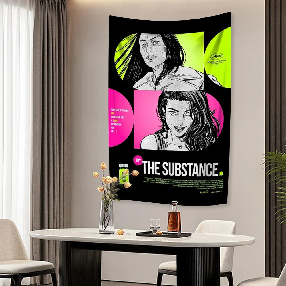 The Substances Tapestry Movie Poster Home Decor Aesthetics Bedroom Dorm Wall Hanging Background Cloth Sofa Blanket Fans Gift 74x94cm(29x37in)
The Substances Tapestry Movie Poster Home Decor Aesthetics Bedroom Dorm Wall Hanging Background Cloth Sofa Blanket Fans Gift 74x94cm(29x37in)
