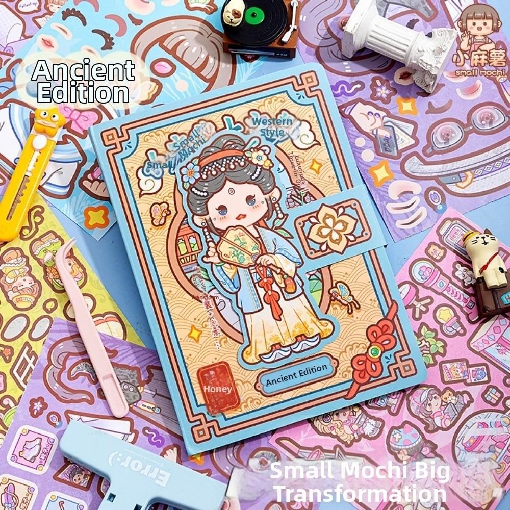 28 Sheets Cabin DIY Doll Makeup Sticker Cartoon 3D Home Scene Sticker Book Children C
28 Sheets Cabin DIY Doll Makeup Sticker Cartoon 3D Home Scene Sticker Book Children C