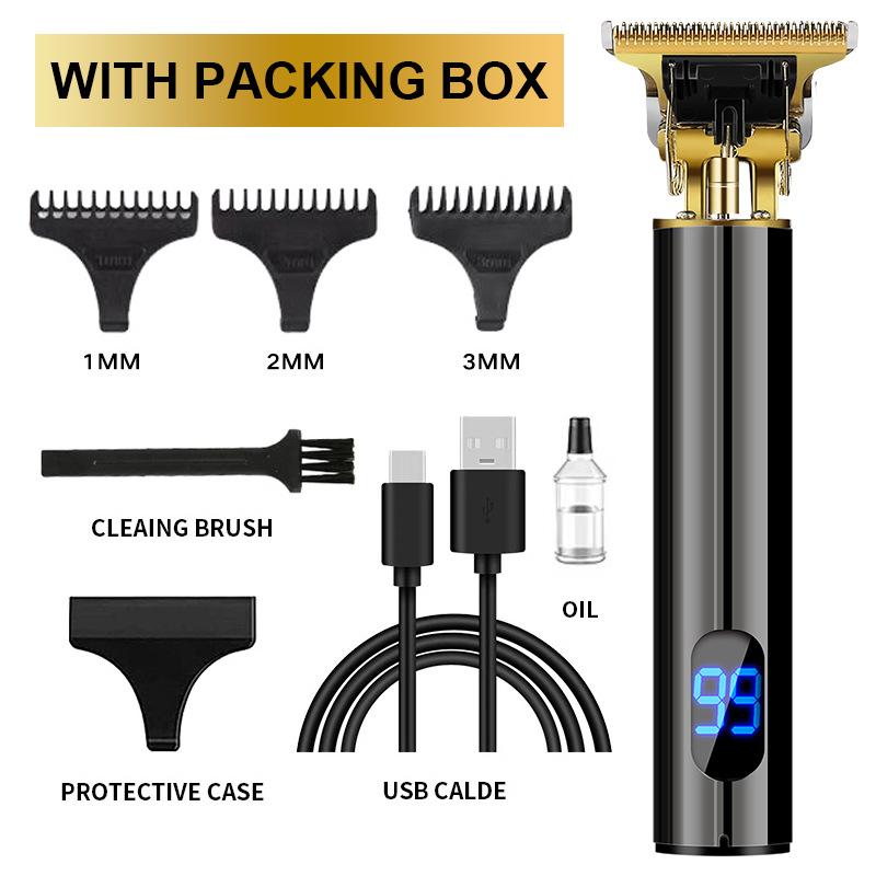 New Style Hair Clipper LCD Household Hair Clipper Retro Shaving Head Oil Head Electric Clipper T9 Razor Carving Electric Clipper
New Style Hair Clipper LCD Household Hair Clipper Retro Shaving Head Oil Head Electric Clipper T9 Razor Carving Electric Clipper