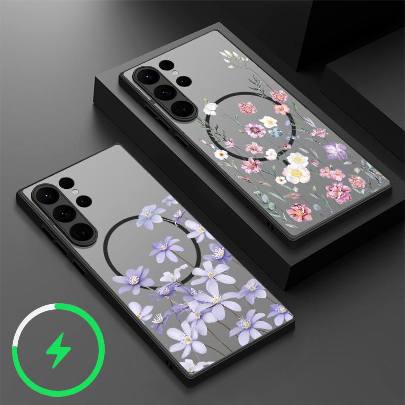 INS Colorful Flowers Phone Case For Samsung Galaxy S24 S25 S23 S22 Ultra Plus S21 S20 S24 FE For Magsafe Clear Magnetic PC Cover Galaxy S24 Ultra
INS Colorful Flowers Phone Case For Samsung Galaxy S24 S25 S23 S22 Ultra Plus S21 S20 S24 FE For Magsafe Clear Magnetic PC Cover Galaxy S24 Ultra