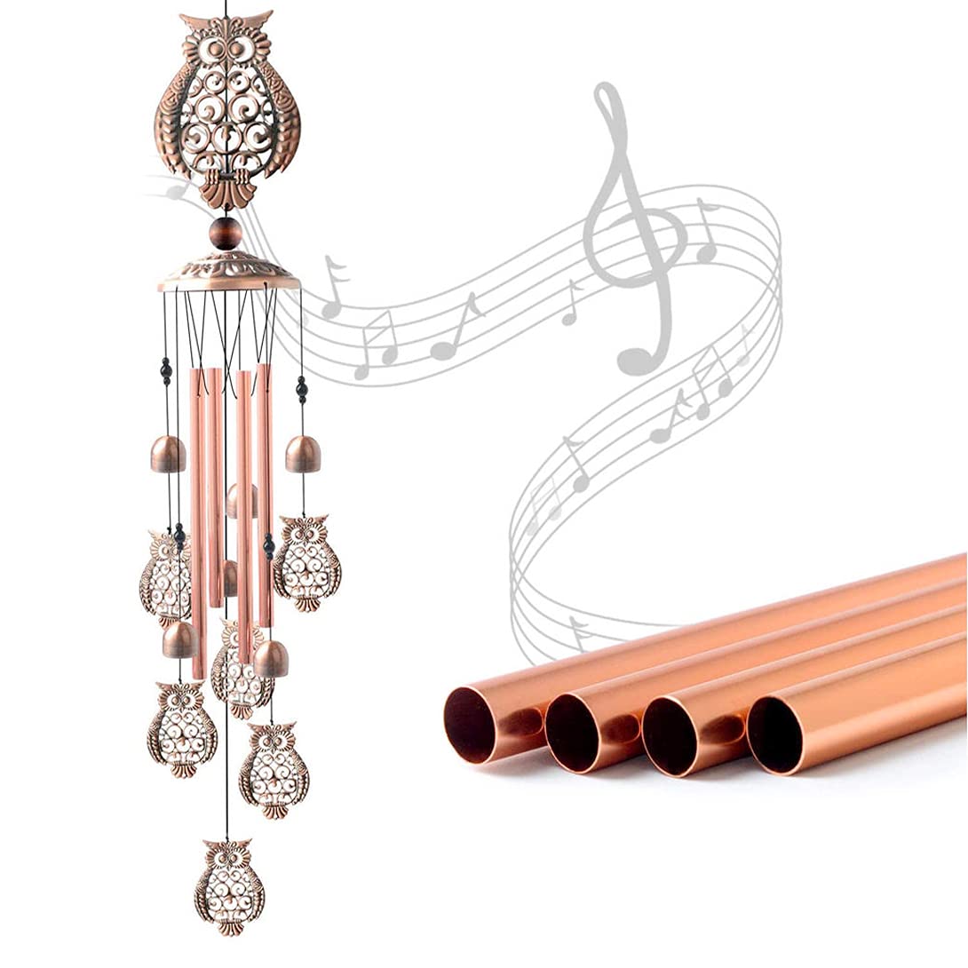 Koonafy Wind 7 European Style Animal Scops and Barn Owl Shop Door Metal Wind Beautiful Creates Decorative Large Wind Chime for Entrance Owl Chimes,
Koonafy Wind 7 European Style Animal Scops and Barn Owl Shop Door Metal Wind Beautiful Creates Decorative Large Wind Chime for Entrance Owl Chimes,