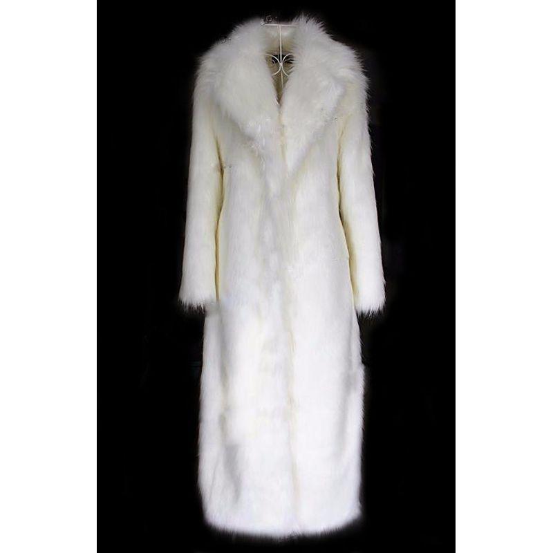New 2020 Super Long Fur Outerwear Women clothes European and American Imitation Fur Outerwear Imitation Fox Fur X-long Warm Slim fit White Size XXL
New 2020 Super Long Fur Outerwear Women clothes European and American Imitation Fur Outerwear Imitation Fox Fur X-long Warm Slim fit White Size XXL