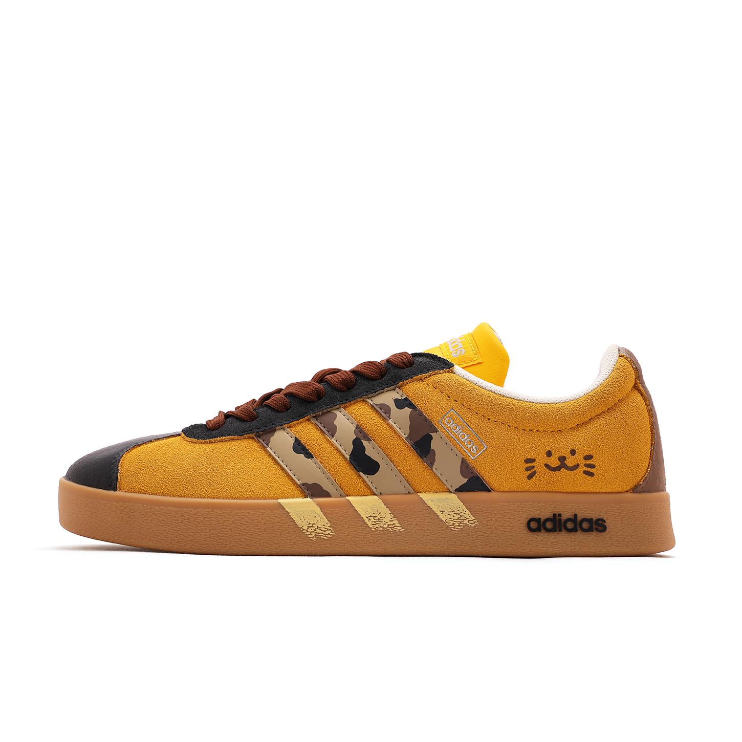 Adidas Vl Court Classic Leather Coverage Cushioning Abrasion Resistant Low top Skateboard Shoes Unisex Yellow Black JS4593(Team-) 38⅔
Adidas Vl Court Classic Leather Coverage Cushioning Abrasion Resistant Low top Skateboard Shoes Unisex Yellow Black JS4593(Team-) 38⅔