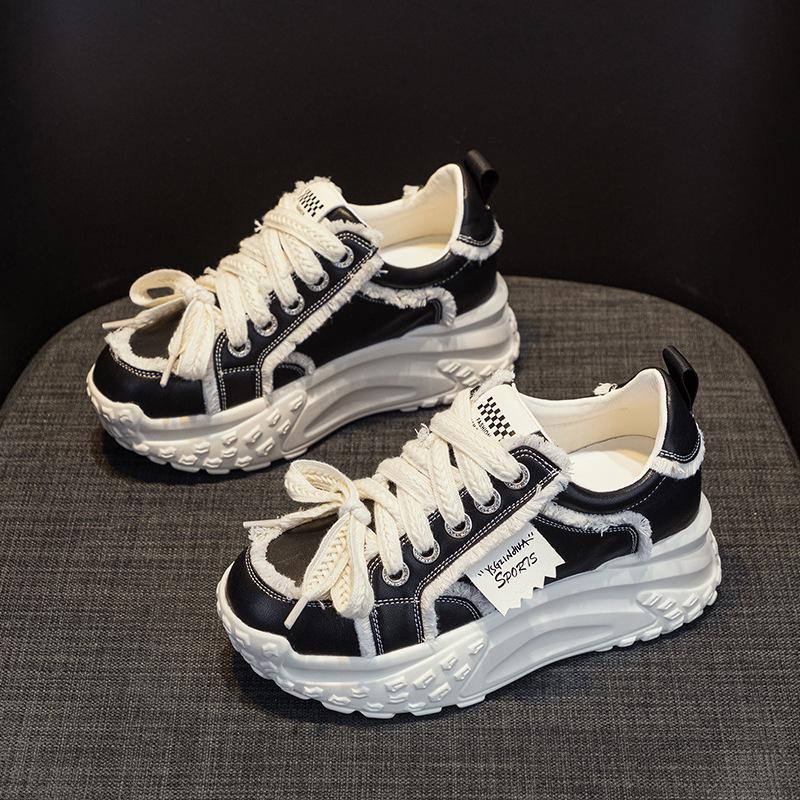 Explosive dad shoes women s new 7m small casual thick sole inner height increase white shoes student shoes 33
Explosive dad shoes women s new 7m small casual thick sole inner height increase white shoes student shoes 33