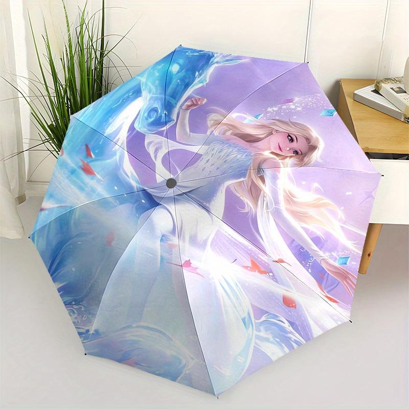 Elsa, Frozen Automatic Opening and Closing Umbrella, Compact Travel Umbrella, Lightweight and Portable, Suitable for Beach Commuting Busines
Elsa, Frozen Automatic Opening and Closing Umbrella, Compact Travel Umbrella, Lightweight and Portable, Suitable for Beach Commuting Busines