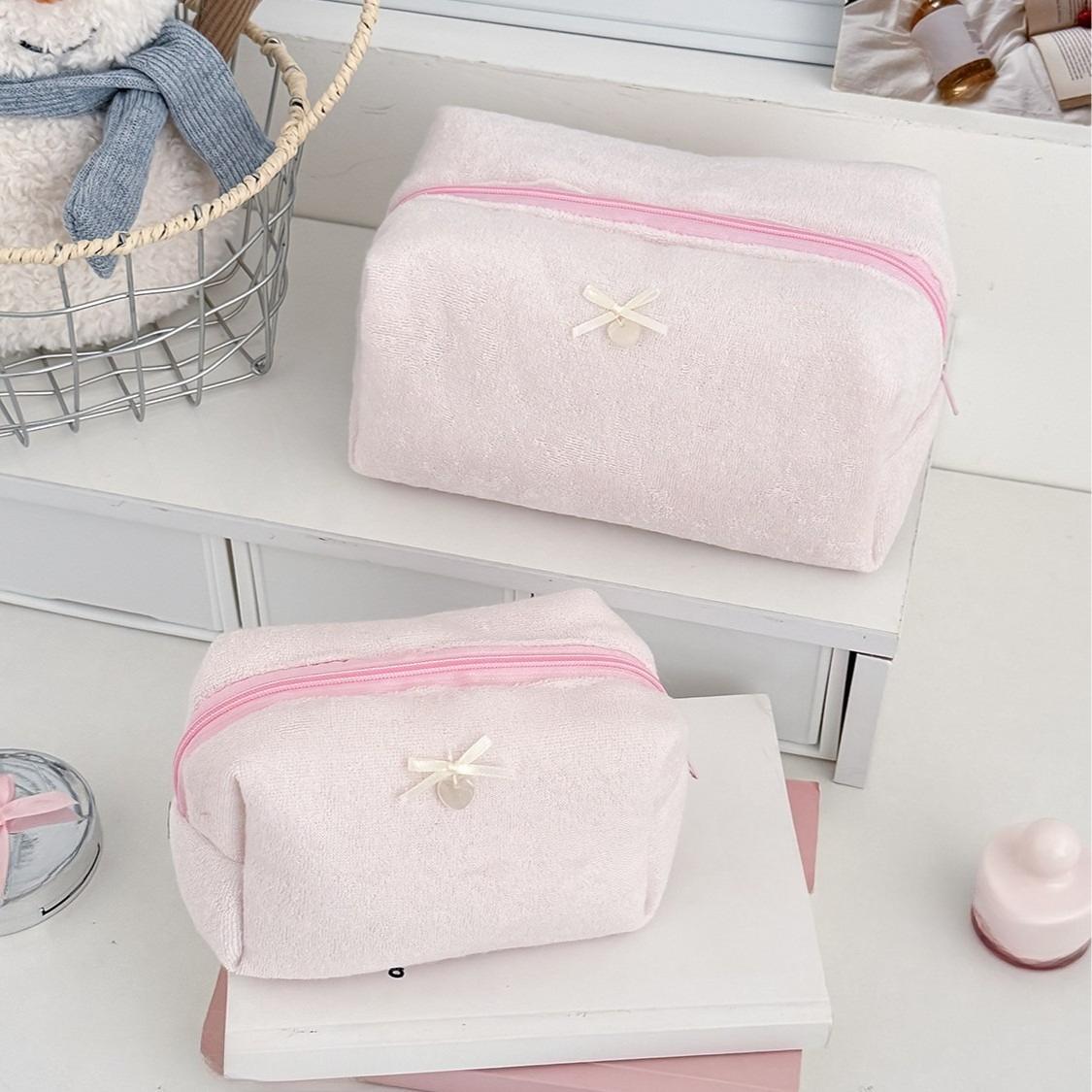 New Korean Women Makeup Bag Large Capacity Travel Toiletry Cosmetic Storage Pouch Cute Clutch Ladies Lipsticks Bag S рожевий
New Korean Women Makeup Bag Large Capacity Travel Toiletry Cosmetic Storage Pouch Cute Clutch Ladies Lipsticks Bag S рожевий