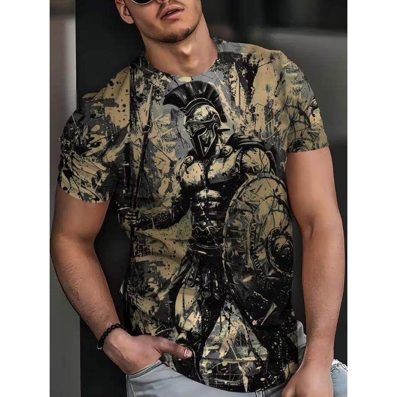 Fashion Spartan 3D Printed T-shirt 2026 New Men s Short Sleeve Tee Clothing Plus Size Loose Crew Neck Spartan Warrior T-shirts S
Fashion Spartan 3D Printed T-shirt 2026 New Men s Short Sleeve Tee Clothing Plus Size Loose Crew Neck Spartan Warrior T-shirts S