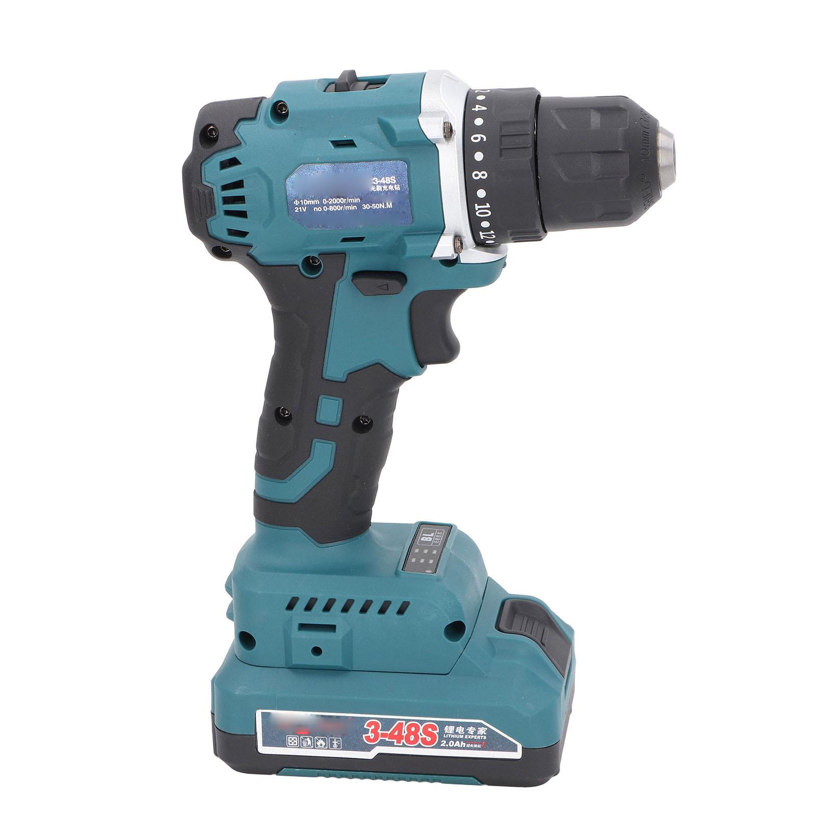 Набор аккумуляторной дрели 3-48S 21V Мощность 20+1 Настройка крутящего момента Бесщеточный литиевый электрический комплект
Набор аккумуляторной дрели 3-48S 21V Мощность 20+1 Настройка крутящего момента Бесщеточный литиевый электрический комплект