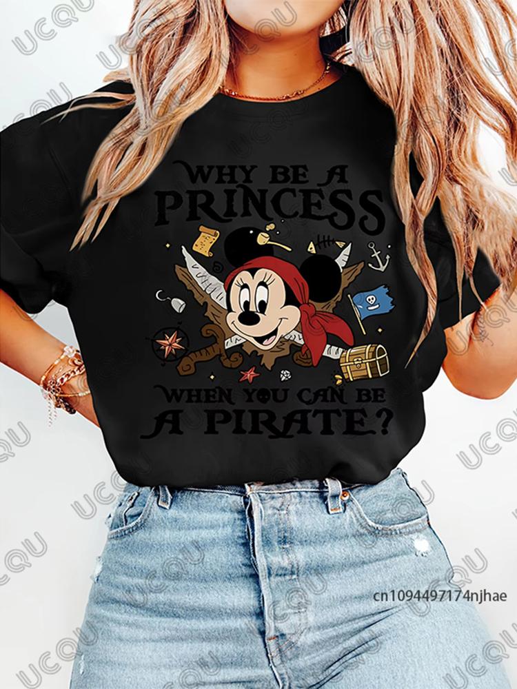 Why Be a Princess When You Can Be a Pirate Print Cotton T Shirt For Women Summer Short Sleeve Tees Casual Couples Tops S
Why Be a Princess When You Can Be a Pirate Print Cotton T Shirt For Women Summer Short Sleeve Tees Casual Couples Tops S