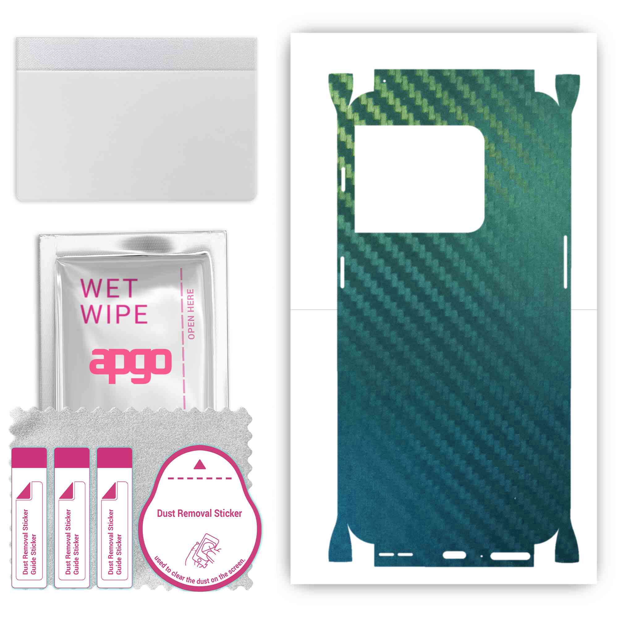 apgo Protective Skin Sticker for the back+sides compatible with OnePlus 10 Pro, Full Wrap Film, Foil, Vinyl - Pattern Carbon Chameleon CAKA1
apgo Protective Skin Sticker for the back+sides compatible with OnePlus 10 Pro, Full Wrap Film, Foil, Vinyl - Pattern Carbon Chameleon CAKA1